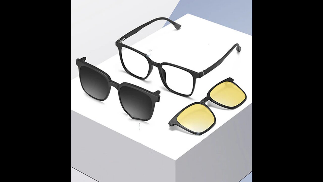3-In-1 Magnetic Sunglasses