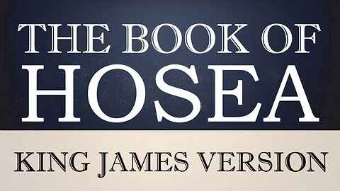 28) The Book of Hosea