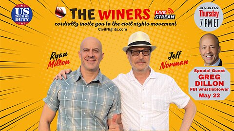 The Winers Ep. 35 (streams live on May 22 at 7 PM ET)