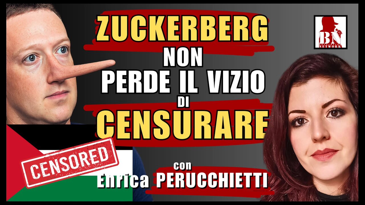 #Meta e la #CENSURA social dei post pro #PALESTINA | Il Punt🔴 di Vista di Enrica PERUCCHIETTI