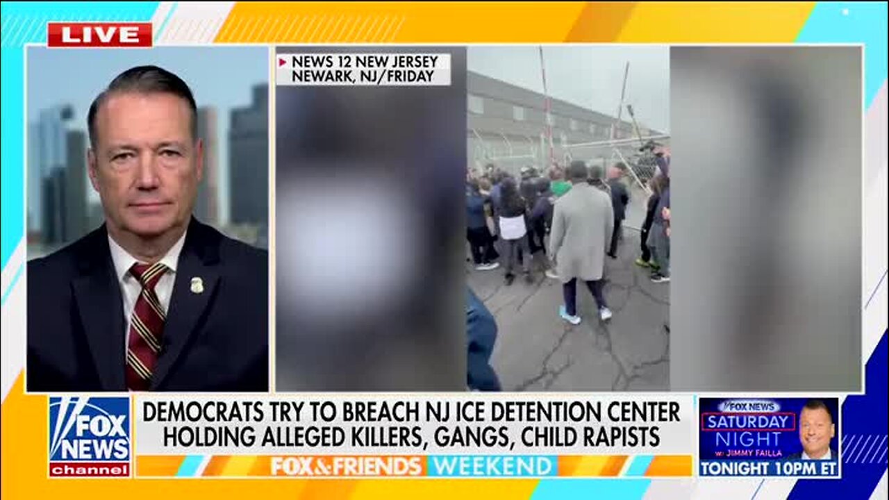Acting ICE Director Says Arrested Newark Mayor Brought a Bulldozer to the ICE Facility Last Week