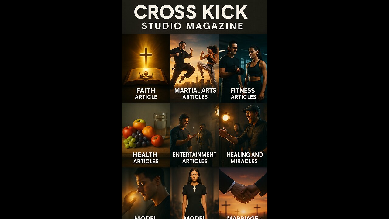 Cross kick Studio Films Magazine $595 cent