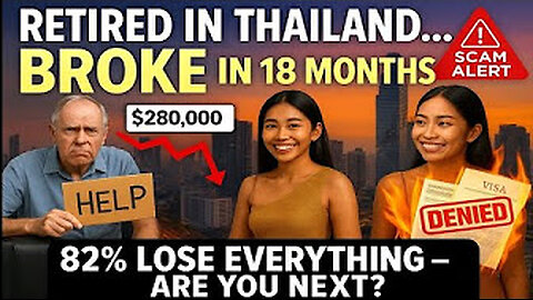 82% of western expats lose everything.