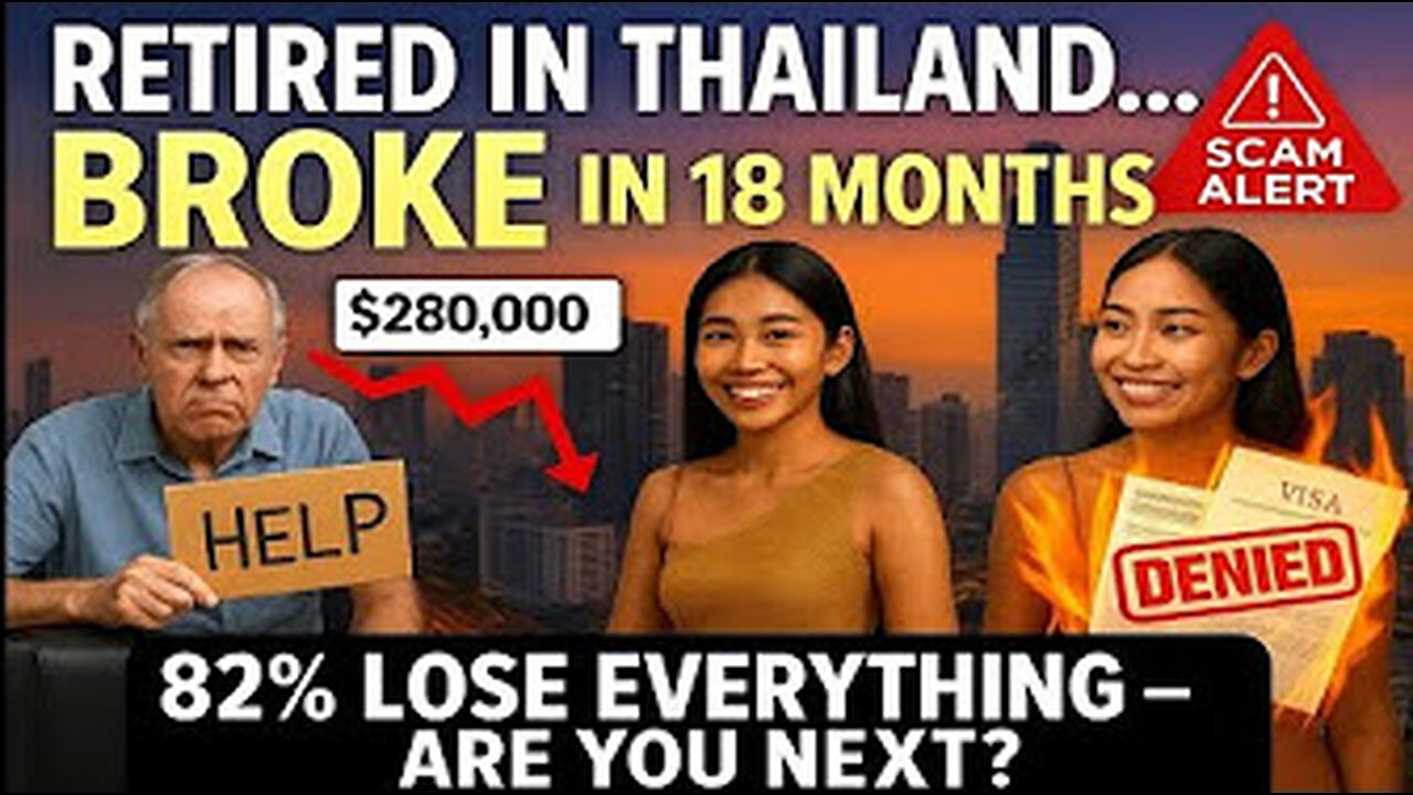 82% of western expats lose everything.