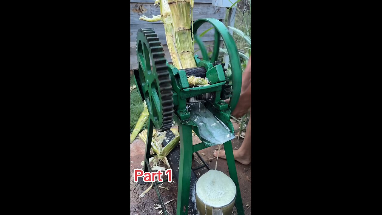 Satisfying Sugarcane Juice Machine ASMR 😍 #oddlysatisfying #relaxing #asmr #machinery