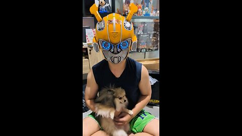 Wearable Bumblebee Helmet – Voice Control, LED Eyes, Battle Mode | Killerbody Collectible Mask