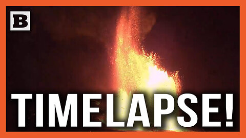 Timelapse! Kilauea Volcano Continues Eruption