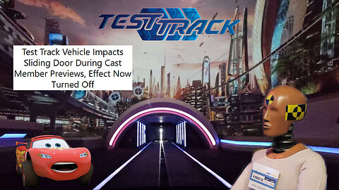 Test Track 3.0 Car CRASHES Into Door