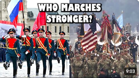 Russia vs. USA Military Parade Comparison (2025) Marching with Pride