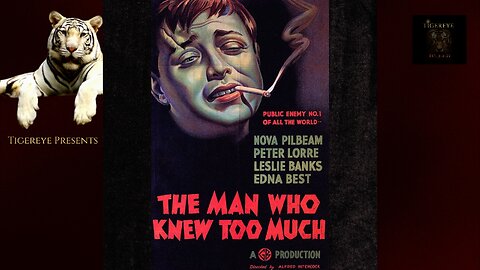 📽️ The Man Who Knew Too Much (1934) | Alfred Hitchcock | Movie Classics | Film Noir