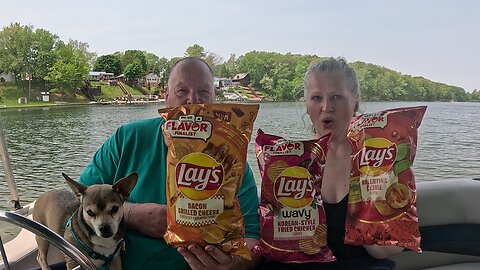 Lay's Do Us a Flavor 3 finalist: Bacon Grilled Cheese, Valentina & Lime, Korean-Style Fried Chicken