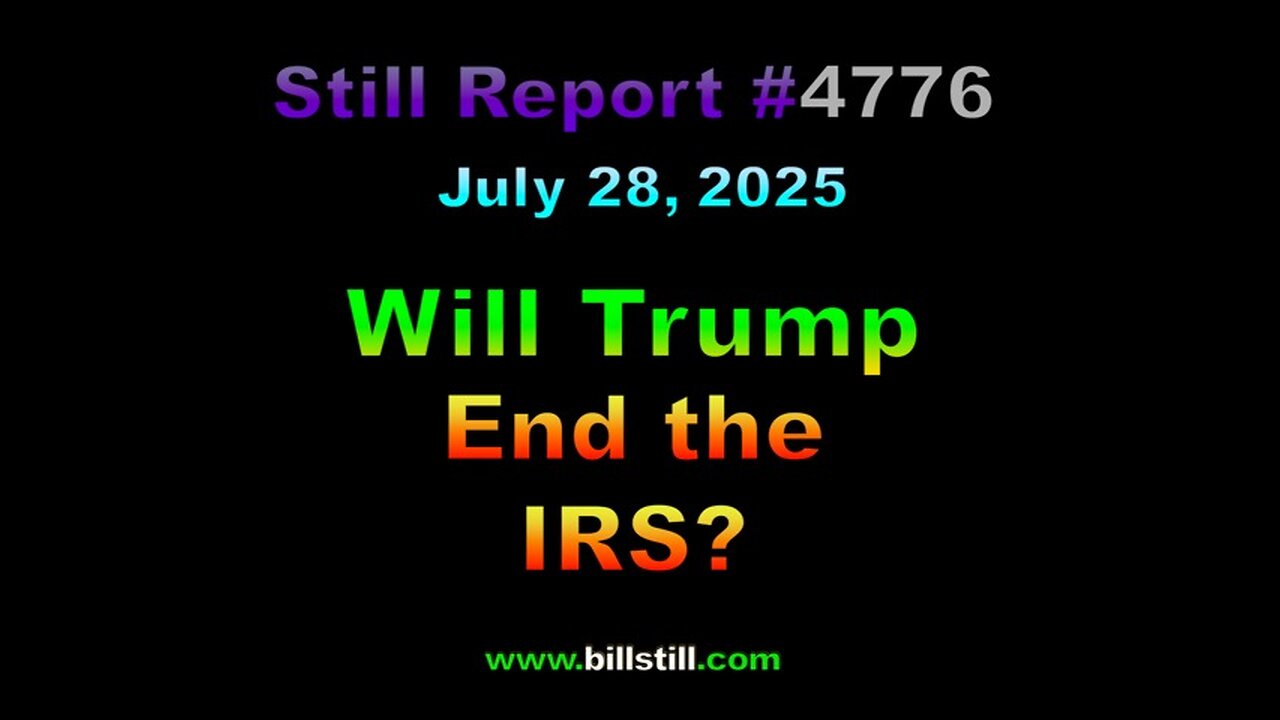Will Trump End the IRS? 4776