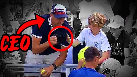 Millionaire CEO Got Caught Snatching a Hat from a kid!