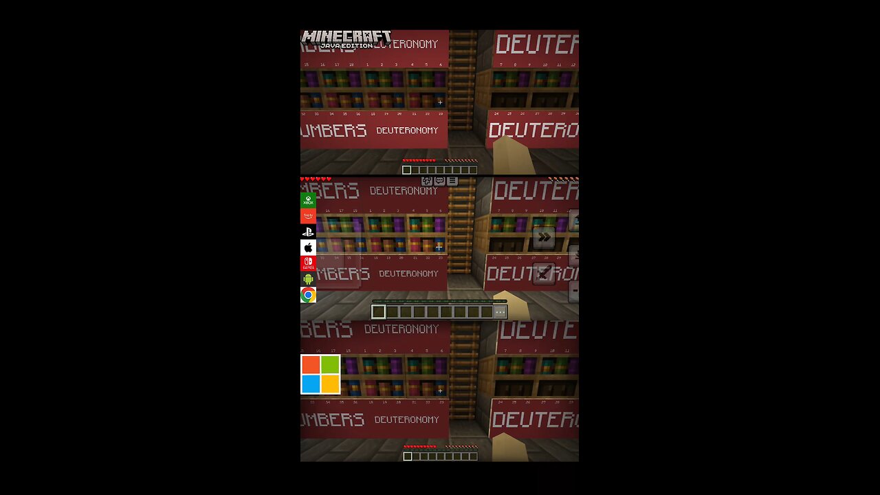 Deuteronomy 23 - the KJV Bible in Minecraft #kjv #deuteronomy #bible #Minecraft