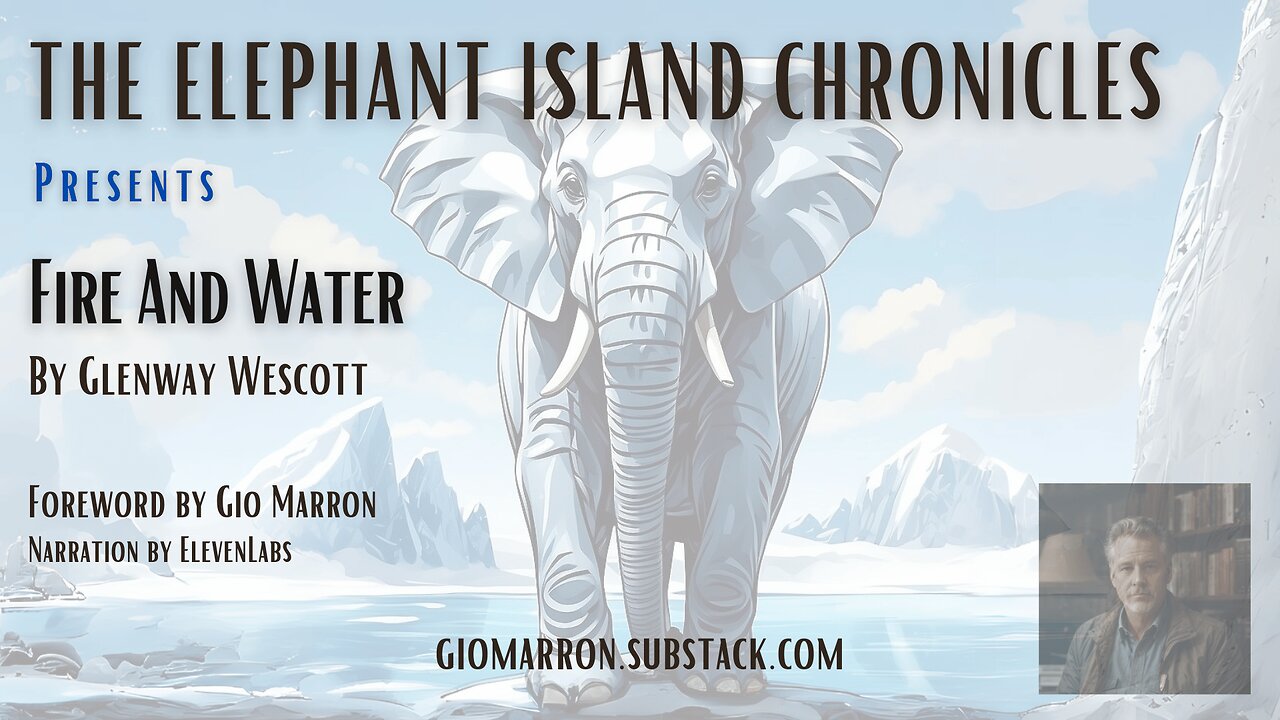 Fire And Water, By Glenway Wescott