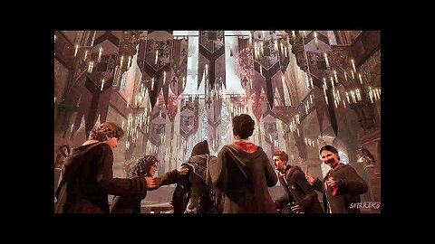 Hogwarts Legacy - Winning House Cup Scene (Secret Ending) 4K ULTRA HD