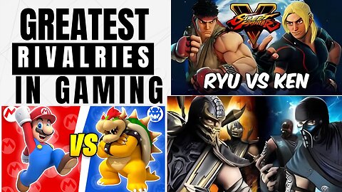 Top 10 Gaming Rivalries – Iconic Showdowns That Defined Video Games