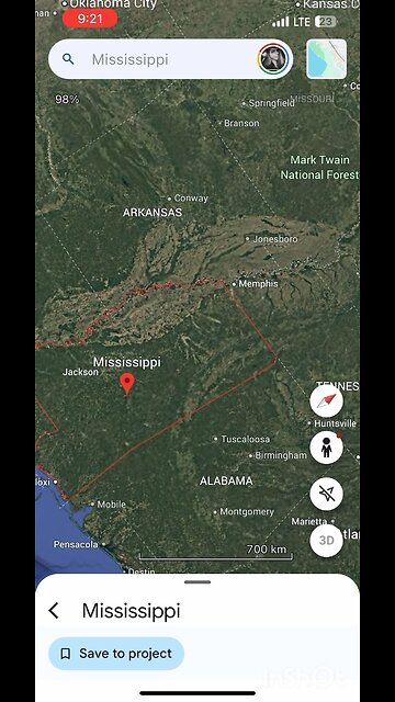 Google Earth Discovery: Head of a Dragon in Mississippi??