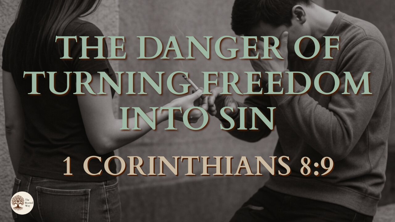 1 Corinthians 8:9 The Danger of Turning Freedom Into Sin