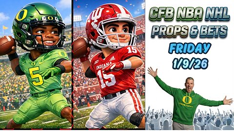 🏈 Best College Football Picks Today | Oregon vs Indiana | College Football Playoffs | NBA PICKS