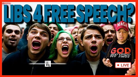 SO NOW THEY LEFT IS FOR FREE SPEECH?