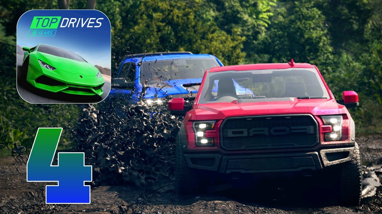 Top Drives - Car Cards Racing - Gameplay Walkthrough Part 4 - SinglePlayer Race (iOS, Android)