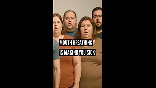 Mouth breathing is harming your health.