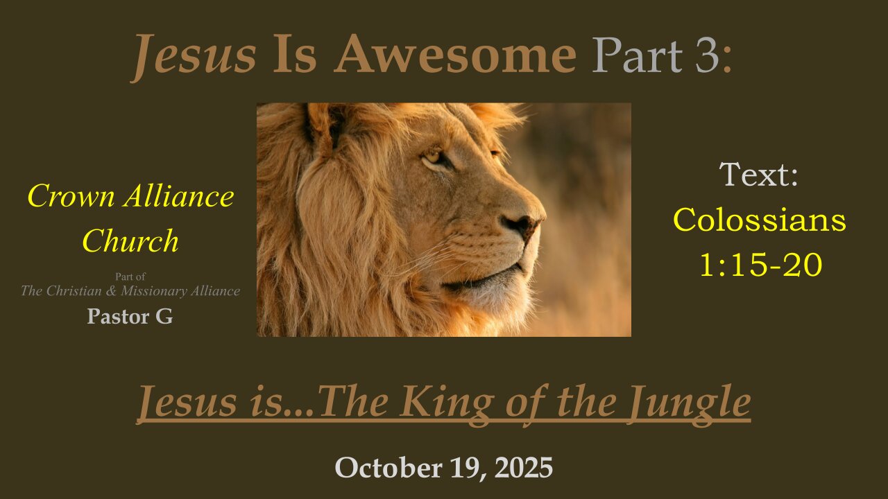 Jesus Is Awesome: Part 3 | Romans 7:21–25 | Pastor Greg Wolters