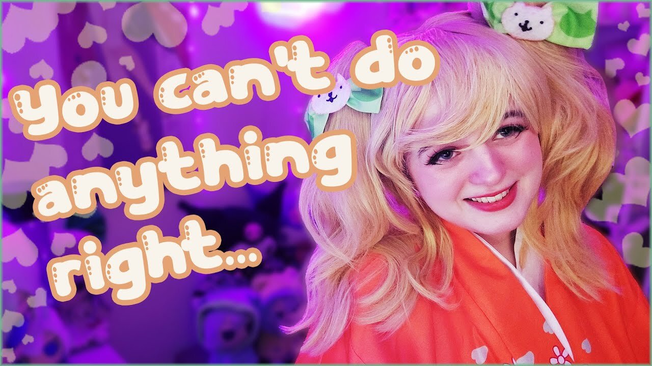 asmr gaslighting and bullying you follow my instructions but everythings wrong hiyoko saionji