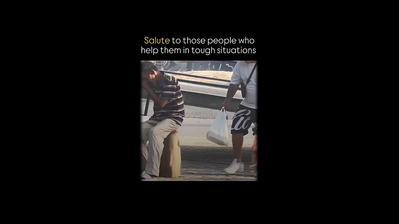 Salute to people who help them