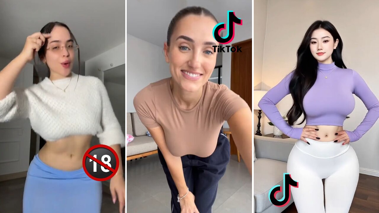 Sexy girl tik to compilation #3