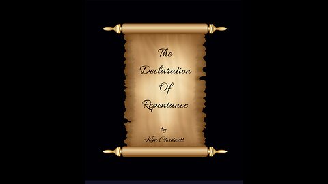 The Declaration Of Repentance