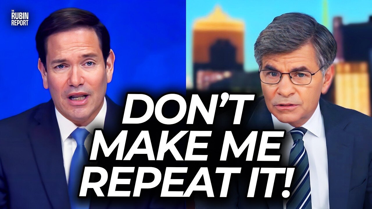 Host Shocked as Rubio Makes Him Regret Asking This Question