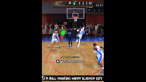 Dunking On They Whole Team All Game 😂 #dunk #basketball #gaming #gamer #2k26