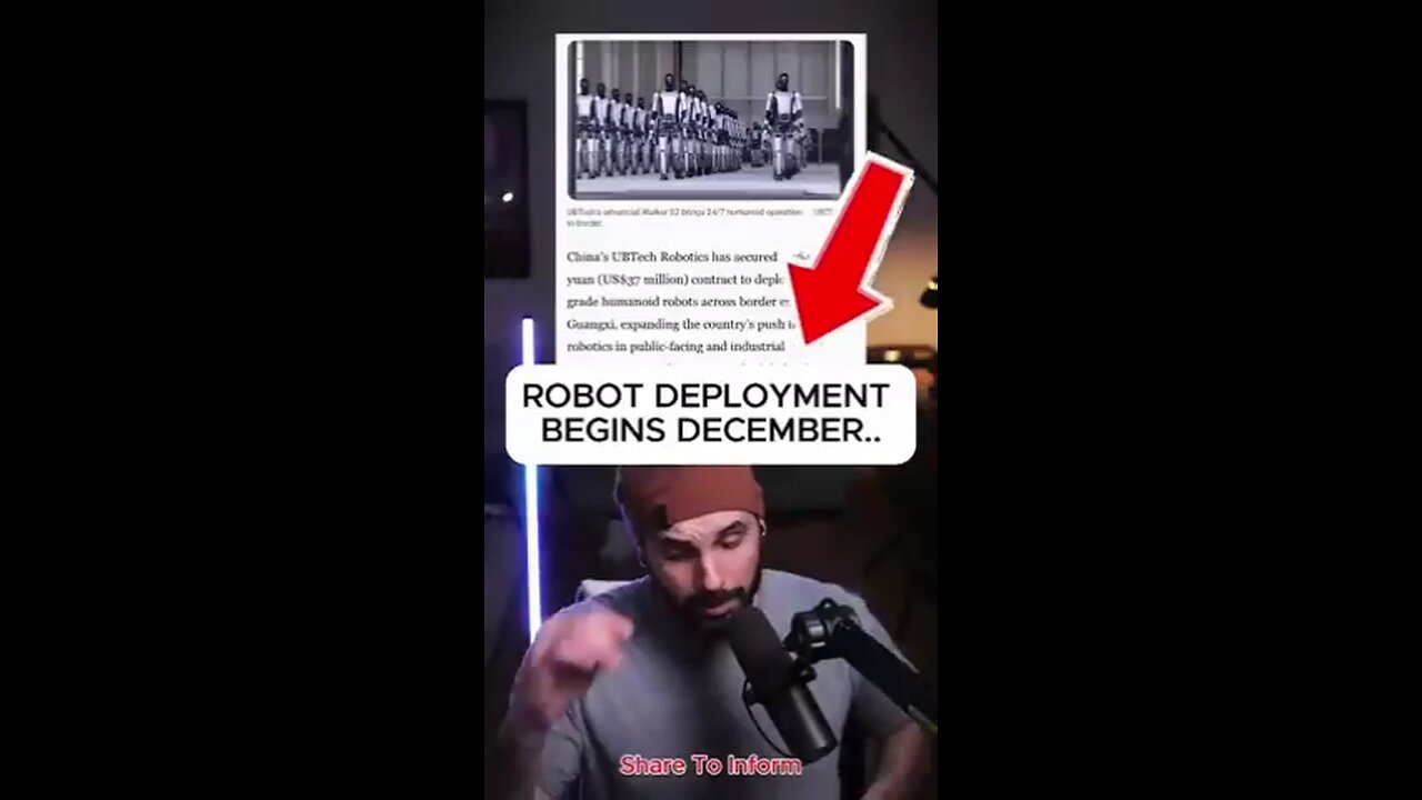 China To Deploy Humanoid Robots in December 2025