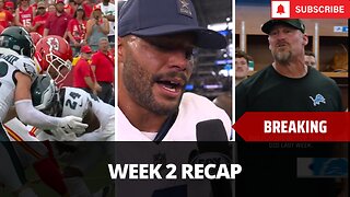 Dak Talks Win Over Giants, Jags Coach Reacts To Viral Trevor Lawrence Moment - NFL Week 2 Reaction