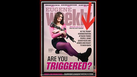 OMG!!!! Eugene Or. Magazine promoting Trans Violence!!! WoW!!!!!