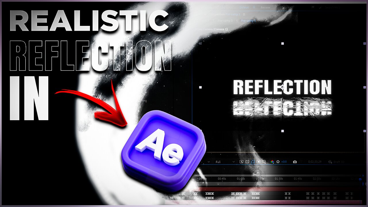 How to make Realistic Reflection in After FX