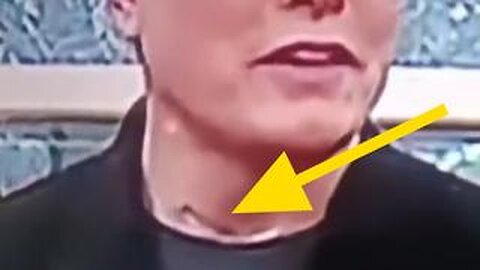 Check out the neck on Musk... WTF is this?