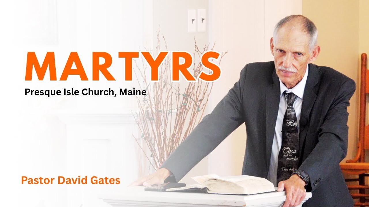 Martyrs - David Gates