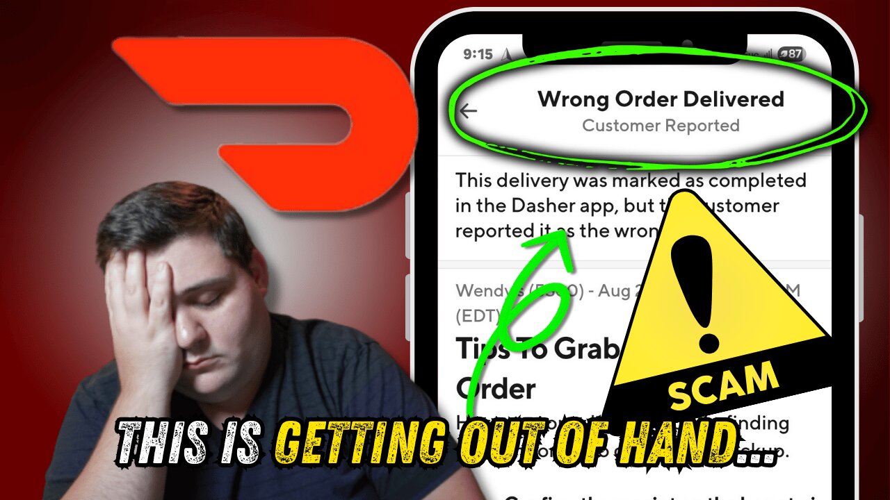 Doordash Driver EXPOSED Stacked Order Scam! New Refund Method EXPOSED!