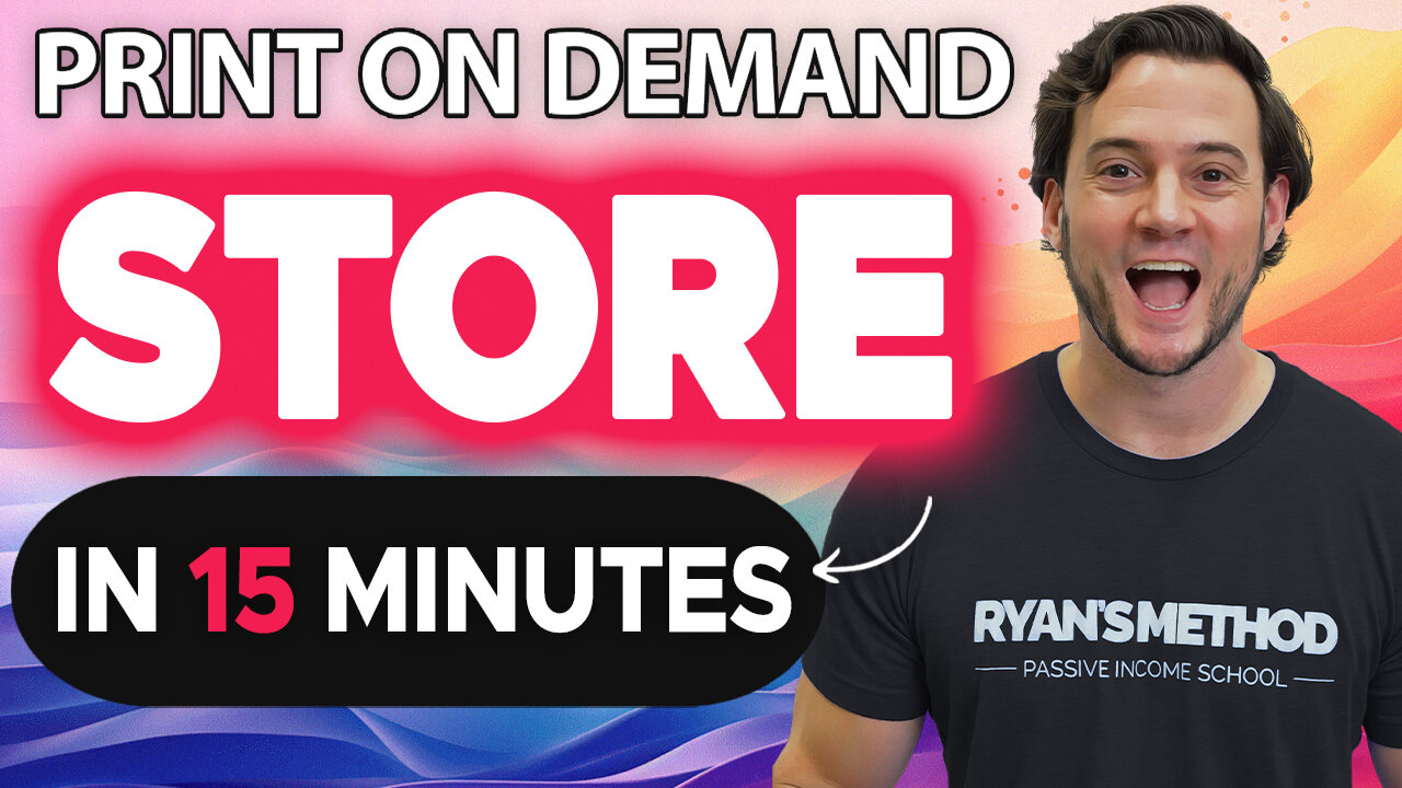 This 15-Minute Trick Builds You a Print-on-Demand Store Instantly