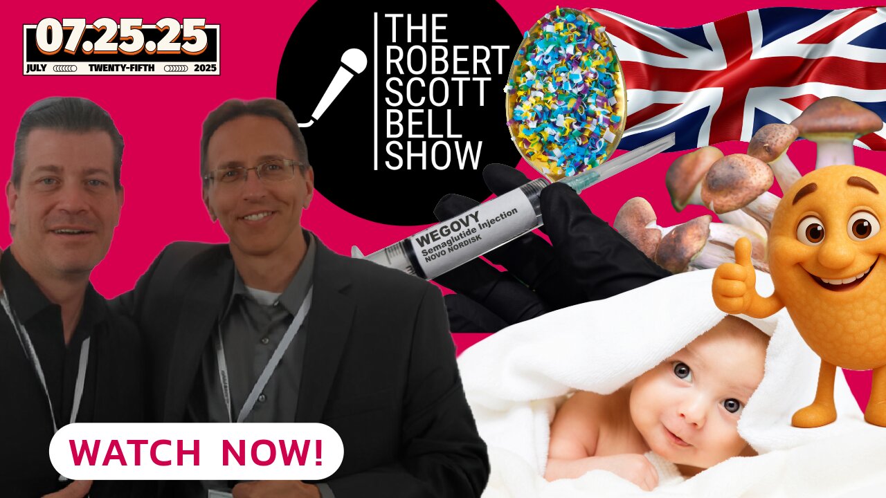 Birth Rate Plummets, GLP-1 Drug Fails, PFAS Controversy, Carbon Passports, Medieval Medicine, Psilocybin - The RSB Show 7-25-25