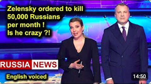 Zelensky ordered to kill 50,000 Russians per month! Is he crazy?!
