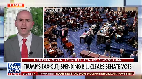 Stephen Miran: There’s Going To Be a $3 T of Tariffs Revenue, Which Is Good for Bringing Down the Deficit