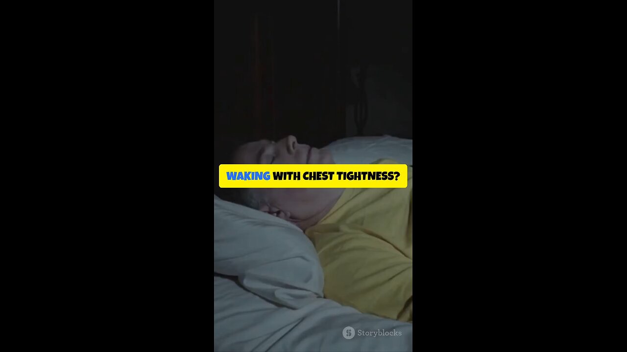 Waking with Chest Tightness? 🌙 Cortisol Surge & Magnesium Connection Explained 🌿💤