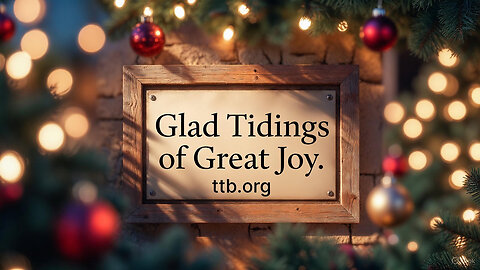 Glad Tidings of Great Joy (Bible Study)