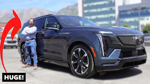 IT'S SO BIG! //2026 Cadillac Escalade IQ L//