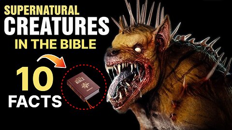 Terrifying Creatures in the Bible 👁️ Demons, Angels & Monsters Explained | Biblical Horror