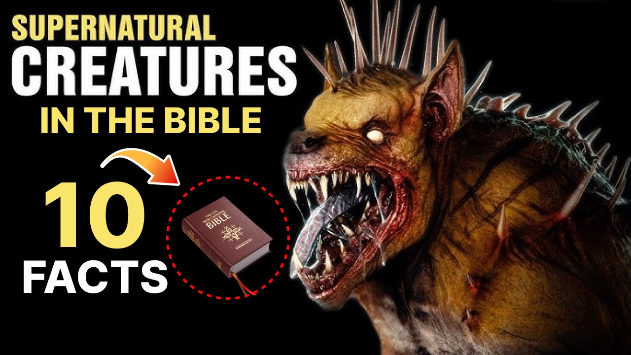 Terrifying Creatures in the Bible 👁️ Demons, Angels & Monsters Explained | Biblical Horror